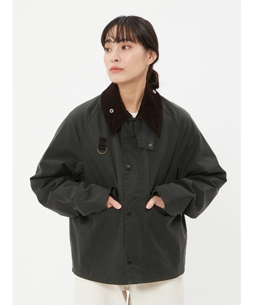SPEY / スペイ】ワックス ショート ジャケット（ブルゾン）｜Barbour