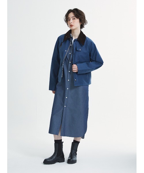 SPEY / スペイ】ワックス ショート ジャケット（ブルゾン）｜Barbour