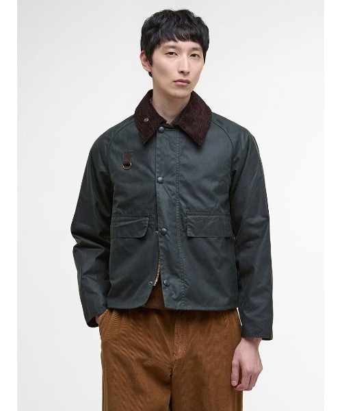 SPEY / スペイ】ワックス ショート ジャケット（ブルゾン）｜Barbour
