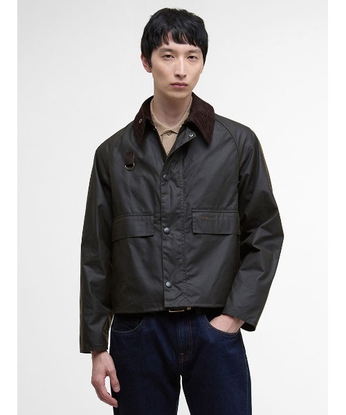 Barbour（バブアー）の「【SPEY / スペイ】ワックス ショート ジャケット（ブルゾン・メンズ・ブラック/グリーン/オリーブ/ライトブルー・X-LARGE/LARGE/MEDIUM/SMALL/X-SMALL）」の15枚目の写真