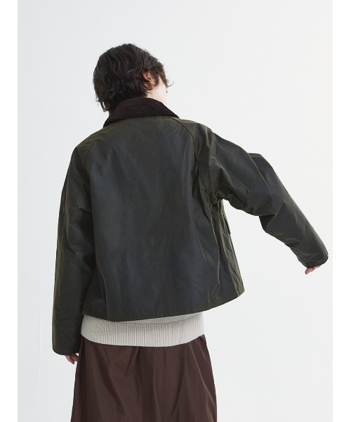 Barbour（バブアー）の「【SPEY / スペイ】ワックス ショート ジャケット（ブルゾン・メンズ・ブラック/グリーン/オリーブ/ライトブルー・X-LARGE/LARGE/MEDIUM/SMALL/X-SMALL）」の8枚目の写真