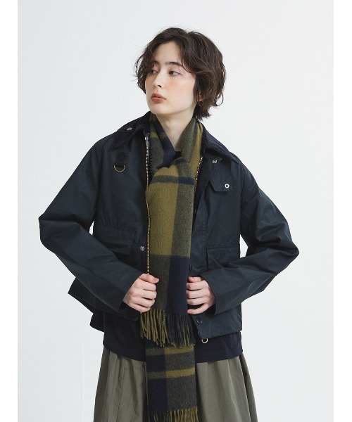 SPEY / スペイ】ワックス ショート ジャケット（ブルゾン）｜Barbour