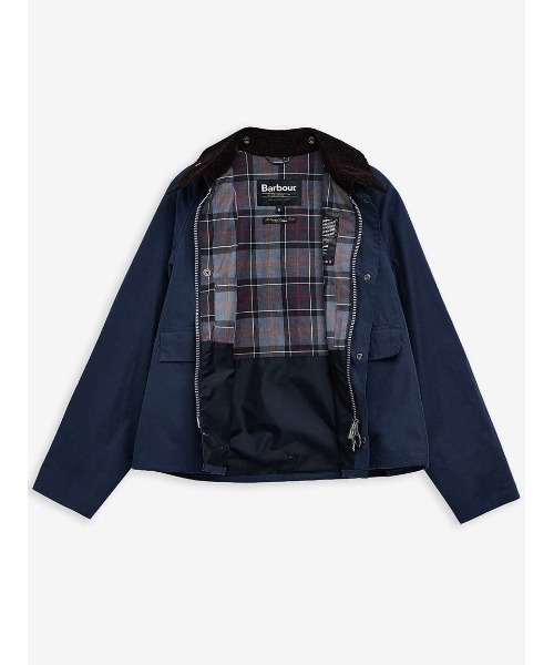 (美品)Barbourスペイ ワックス ショート ジャケット SPEY / スペイ】ワックス ショート ジャケット(ブルゾン