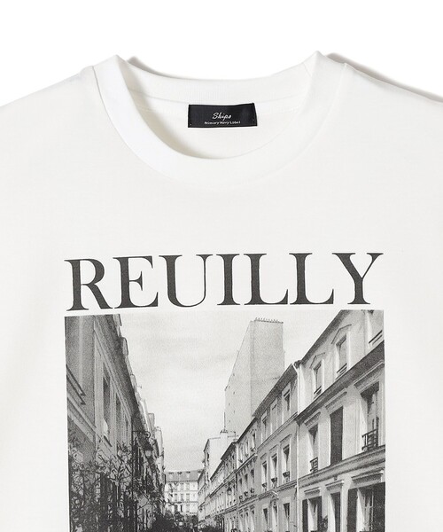 SHIPS(シップス)の「SHIPS Primary Navy Label:PHOTO プリント ジャージー プルオーバー(Tシャツ/カットソー・レディース・ライトホワイト/ホワイト・ONE SIZE)」の4枚目の写真