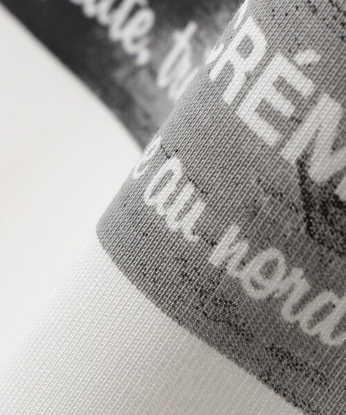 SHIPS(シップス)の「SHIPS Primary Navy Label:PHOTO プリント ジャージー プルオーバー(Tシャツ/カットソー・レディース・ライトホワイト/ホワイト・ONE SIZE)」の7枚目の写真