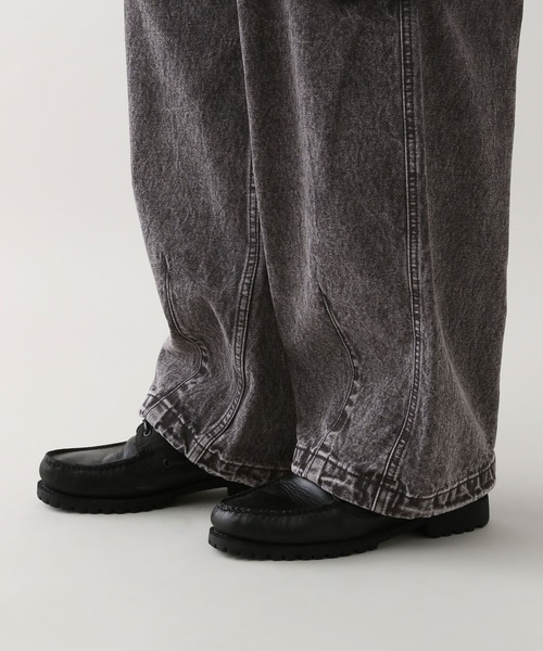 RAGEBLUE（レイジブルー）の「ヴィンテージライク/デニムバギーカーゴパンツ（デニムパンツ・メンズ・ネイビー/ダークグレー/ブルー・MEDIUM/SMALL/LARGE）」の12枚目の写真