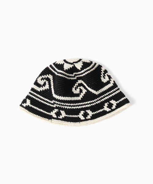 el mare/エルマレ　ハット エルマレ グアテマラ ハット el mare Guatemala hat【ブラックE