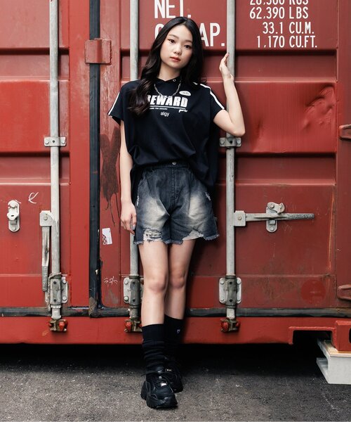 algy(アルジー)の「グランジショーパン(その他パンツ・キッズ・サックスブルー/ブラック・SMALL/MEDIUM/X-SMALL/XX-SMALL)」の18枚目の写真