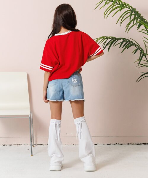 algy(アルジー)の「グランジショーパン(その他パンツ・キッズ・サックスブルー/ブラック・SMALL/MEDIUM/X-SMALL/XX-SMALL)」の6枚目の写真