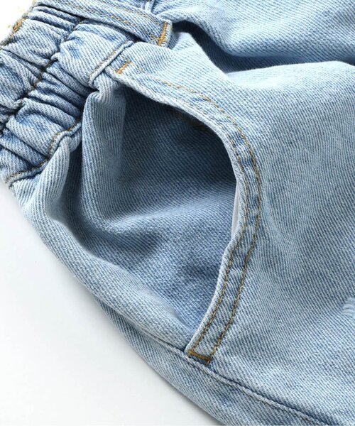 algy(アルジー)の「グランジショーパン(その他パンツ・キッズ・サックスブルー/ブラック・SMALL/MEDIUM/X-SMALL/XX-SMALL)」の14枚目の写真