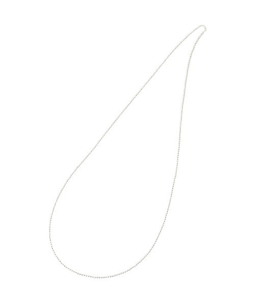 CLANE（クラネ）の「BALL CHAIN LONG NECKLACE（ネックレス・レディース・シルバー・FREE）」の5枚目の写真
