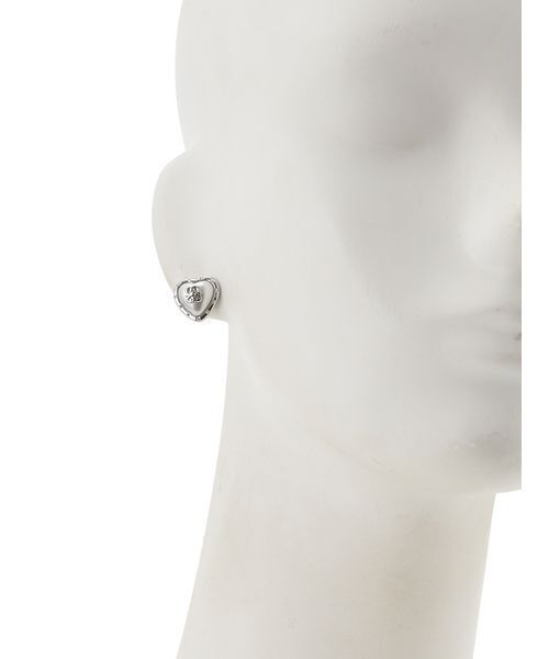 SNIDEL(スナイデル)の「プランプハートピアス(ピアス(両耳用)・レディース・ブラック/シルバー/レッド・F)」の9枚目の写真