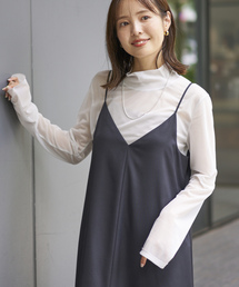 Noble - NOBLE(ノーブル) 長袖カットソー レディース美品  - ネイビー Noble（ノーブル）の「【NOBLE×L'AUBE BLANC】ハートネック