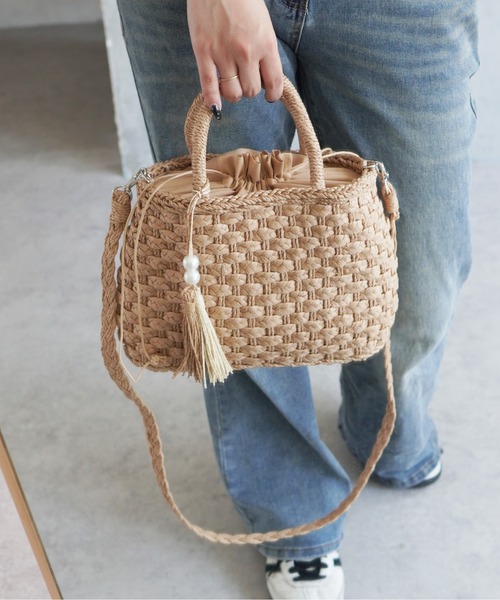 ★関税込★VILLA501★Vacances Two Handle Bag★かごバッグ★ ☆関税込☆VILLA501☆Vacances Two Handle Bag☆かごバッグ