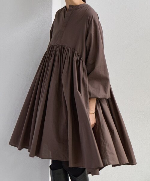 セール】ギャザーチュニック（シャツ/ブラウス）｜BEARDSLEY