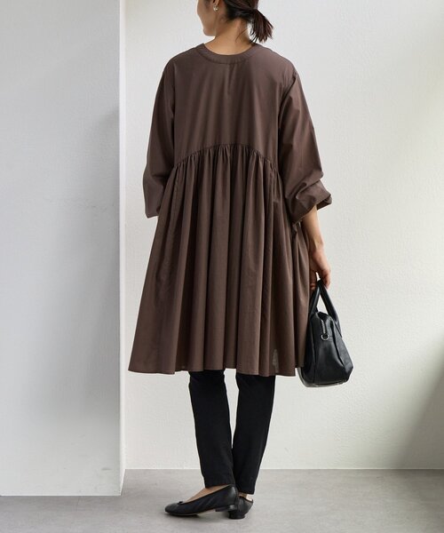 セール】ギャザーチュニック（シャツ/ブラウス）｜BEARDSLEY