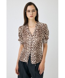 MOUSSY | 【25年AW新作】GATHERED SHOULDER ハーフスリーブブラウス(シャツ/ブラウス)