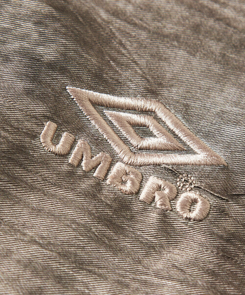 UMBRO（アンブロ）の「UMBRO/アンブロ SP Packable Wrinkled Mini Bag/別注 パッカブル ミニバッグ/シワ加工（バックパック/リュック・メンズ・ブラック/オリーブ/ブラウン・ONE SIZE）」の12枚目の写真