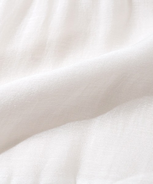 flower（フラワー）の「グロッシーティアードスカート（スカート・レディース・ホワイト・FREE）」の19枚目の写真