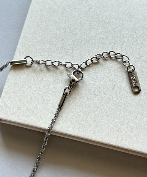 ciite' surgical stainless（シーテサージカルステンレス）の「【 金属アレルギー対応 】グリッターチェーンネックレス サージカルステンレス（ネックレス・レディース・シルバー/ゴールド・FREE）」の6枚目の写真