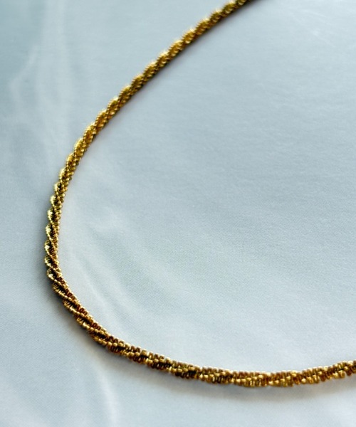 ciite' surgical stainless（シーテサージカルステンレス）の「【 金属アレルギー対応 】グリッターチェーンネックレス サージカルステンレス（ネックレス・レディース・シルバー/ゴールド・FREE）」の17枚目の写真