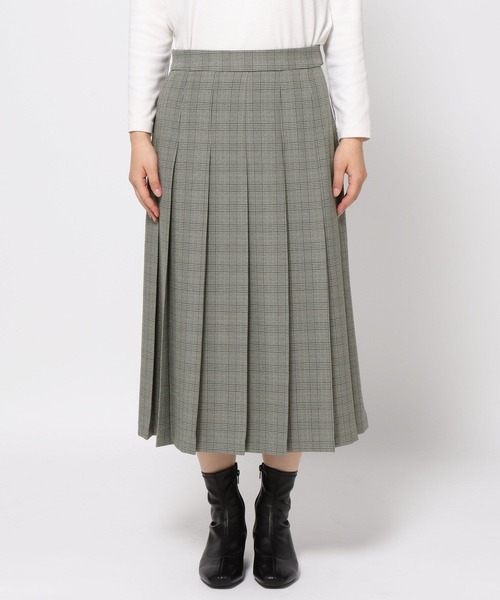 LOWRYS FARM(ローリーズファーム)の「ラナテックプリーツミディスカート 497489(スカート・レディース・ブラウン/グレー・MEDIUM/LARGE)」の13枚目の写真