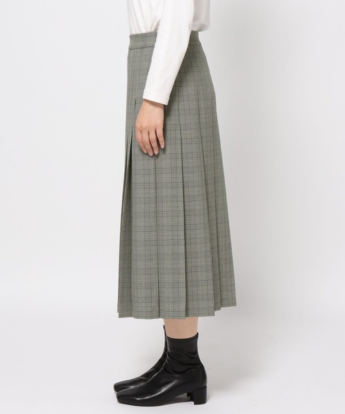 LOWRYS FARM(ローリーズファーム)の「ラナテックプリーツミディスカート 497489(スカート・レディース・ブラウン/グレー・MEDIUM/LARGE)」の14枚目の写真