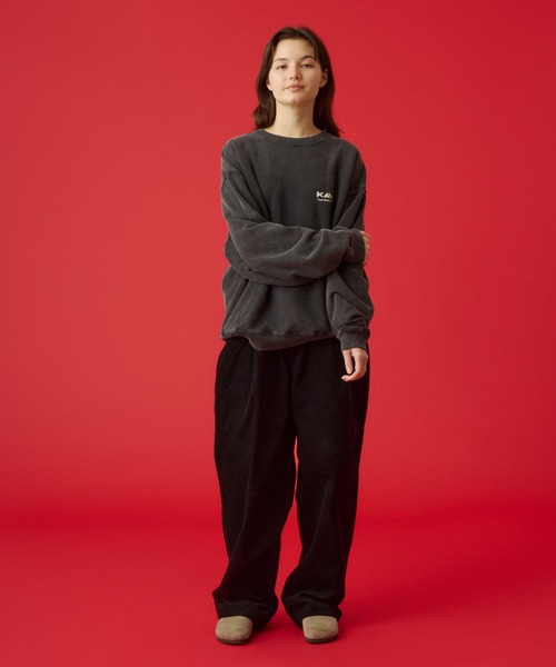 KAVU(カブー)の「KAVU/カブー Sunburn Sweat/サンバーンスウェット(スウェット・メンズ・ネイビー/バーガンディー/ブラック・MEDIUM/X-LARGE/LARGE)」の4枚目の写真