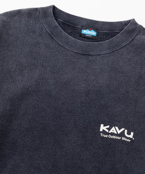 KAVU(カブー)の「KAVU/カブー Sunburn Sweat/サンバーンスウェット(スウェット・メンズ・ネイビー/バーガンディー/ブラック・MEDIUM/X-LARGE/LARGE)」の7枚目の写真