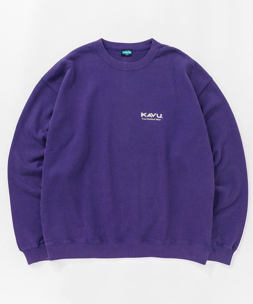 KAVU(カブー)の「KAVU/カブー Sunburn Sweat/サンバーンスウェット(スウェット・メンズ・ネイビー/バーガンディー/ブラック・MEDIUM/X-LARGE/LARGE)」の10枚目の写真