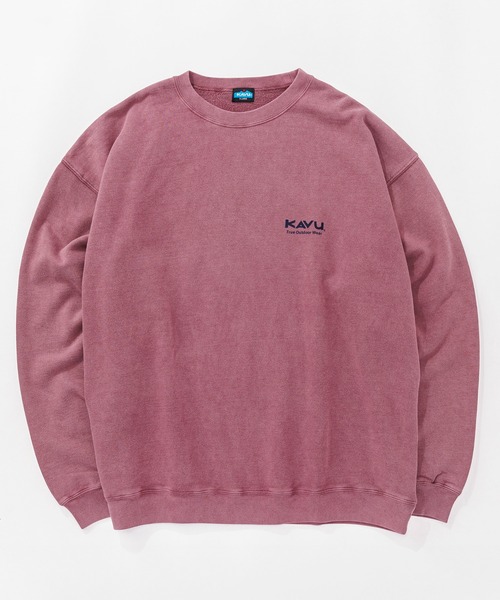 KAVU(カブー)の「KAVU/カブー Sunburn Sweat/サンバーンスウェット(スウェット・メンズ・ネイビー/バーガンディー/ブラック・MEDIUM/X-LARGE/LARGE)」の15枚目の写真