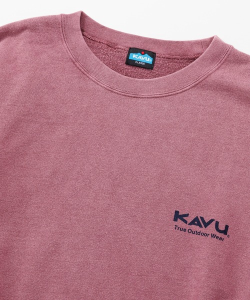 KAVU(カブー)の「KAVU/カブー Sunburn Sweat/サンバーンスウェット(スウェット・メンズ・ネイビー/バーガンディー/ブラック・MEDIUM/X-LARGE/LARGE)」の17枚目の写真