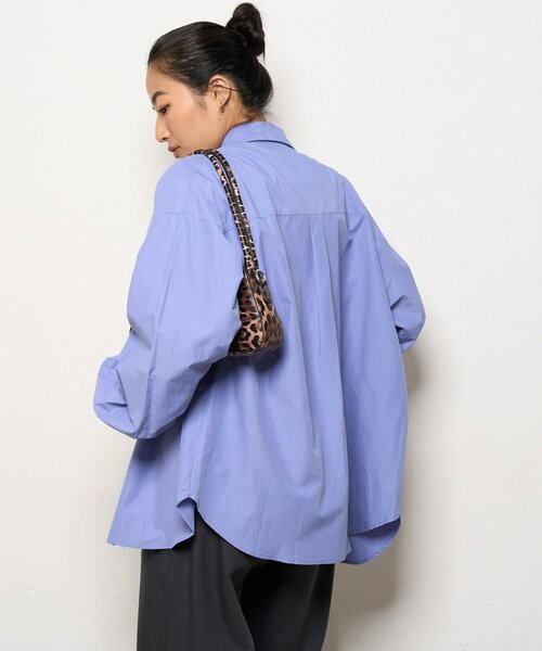 WHO'S WHO gallery（フーズフーギャラリー）の「ブロードルーズシャツ（シャツ/ブラウス・レディース・ブルー系その他/ブルー・FREE）」の11枚目の写真