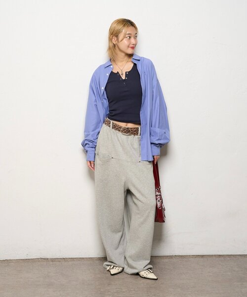 WHO'S WHO gallery（フーズフーギャラリー）の「ブロードルーズシャツ（シャツ/ブラウス・レディース・ブルー系その他/ブルー・FREE）」の20枚目の写真