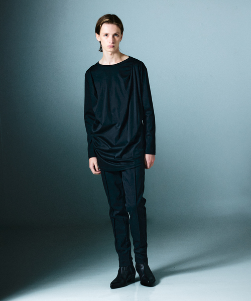 ドレープ 長袖Tシャツ（Tシャツ/カットソー）｜5351 POUR LES HOMMES