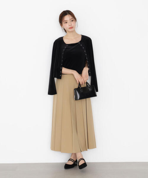 PROPORTION BODY DRESSING（プロポーションボディドレッシング）の「ベロアＳＥＴＵＰ / 1215260900（アンサンブル・レディース・ブラウン/ブラック・FREE）」の16枚目の写真