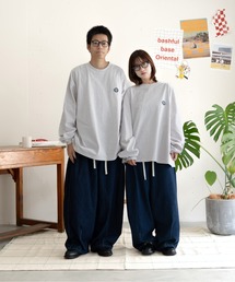bashful base Oriental（バッシュフルベースオリエンタル）の「【bbO】オーバーサイズバッシュフルくんロンT（Tシャツ/カットソー）」