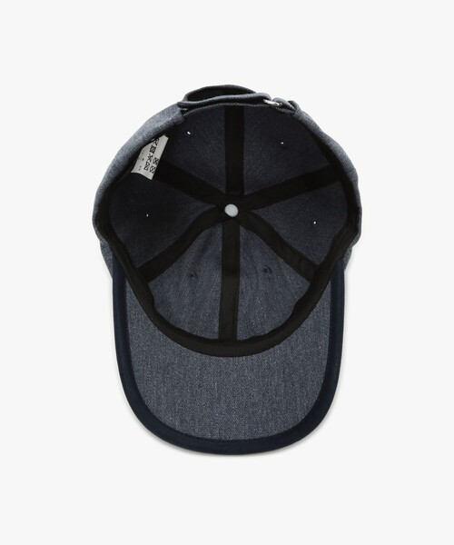 To b. by agnes b.（トゥービーバイアニエスベー）の「ロゴ刺繍 バイカラー パイピング キャップ（キャップ・レディース・ネイビー・FREE）」の6枚目の写真