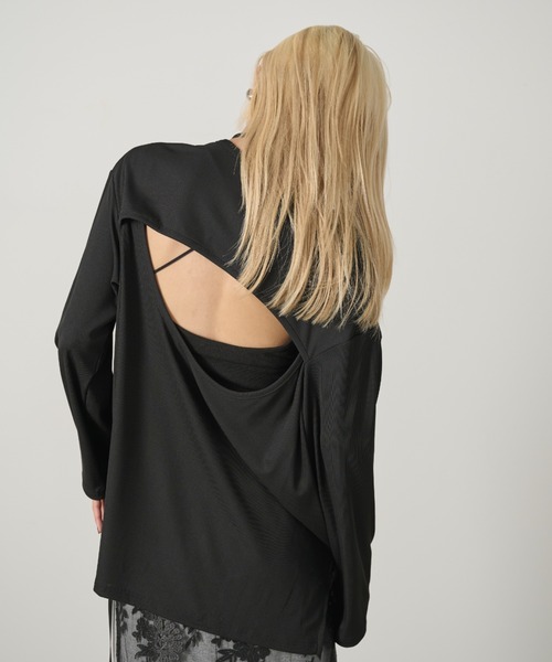 AIC.(エーアイシー)の「【再入荷】パッド付きバッククロスブラトップ(キャミソール・レディース・ブラック/オフホワイト・FREE)」の14枚目の写真