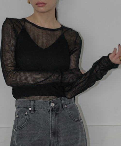 AIC.(エーアイシー)の「【再入荷】パッド付きバッククロスブラトップ(キャミソール・レディース・ブラック/オフホワイト・FREE)」の13枚目の写真