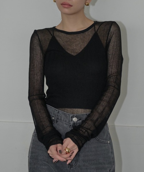 AIC.(エーアイシー)の「【再入荷】パッド付きバッククロスブラトップ(キャミソール・レディース・ブラック/オフホワイト・FREE)」の15枚目の写真