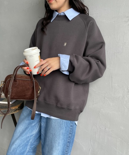 GYMPHLEX/ジムフレックス] スイングスリーブ ワンポイントロゴ刺繍