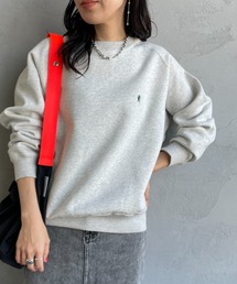 ジムフレックス　ウィメンズ　スウェット　グレー Gymphlex | 長袖 スウェットプルオーバー WOMEN（スウェット