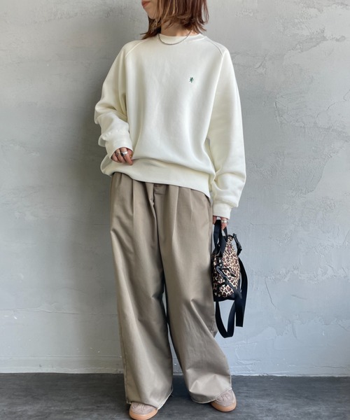 GYMPHLEX/ジムフレックス] スイングスリーブ ワンポイントロゴ刺繍