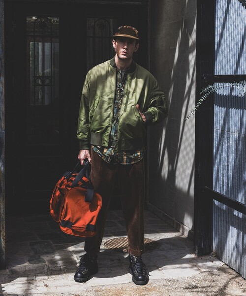 BEAMS PLUS（ビームスプラス）の「ツイル ミリタリー フライトジャケット（ブルゾン・メンズ・オリーブ/ネイビー・S/L/XL/M）」の17枚目の写真