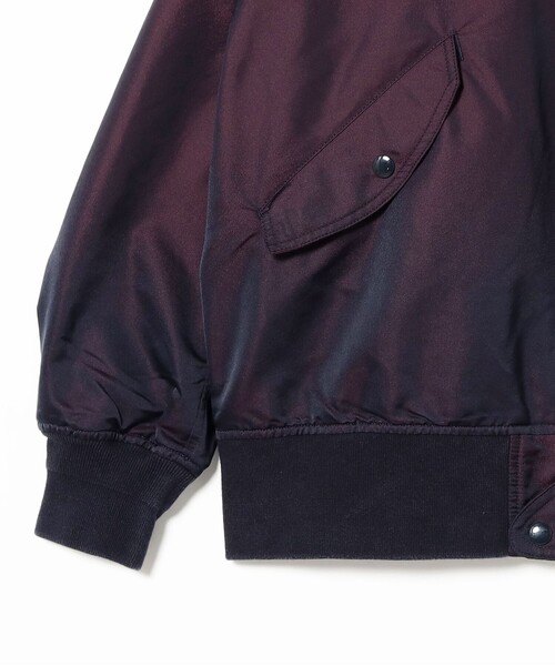 BEAMS PLUS（ビームスプラス）の「ツイル ミリタリー フライトジャケット（ブルゾン・メンズ・オリーブ/ネイビー・S/L/XL/M）」の4枚目の写真