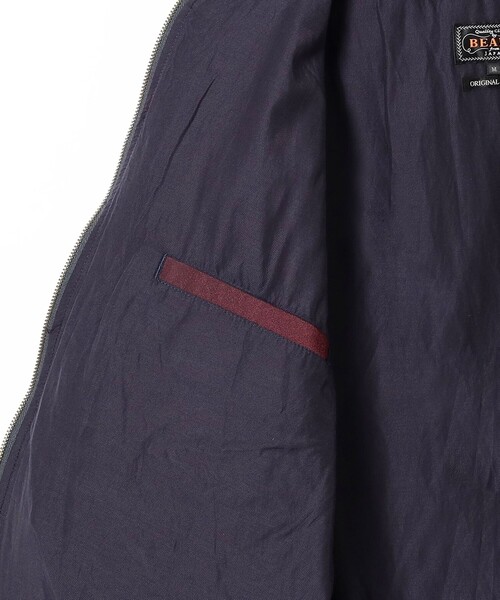 BEAMS PLUS（ビームスプラス）の「ツイル ミリタリー フライトジャケット（ブルゾン・メンズ・オリーブ/ネイビー・S/L/XL/M）」の5枚目の写真