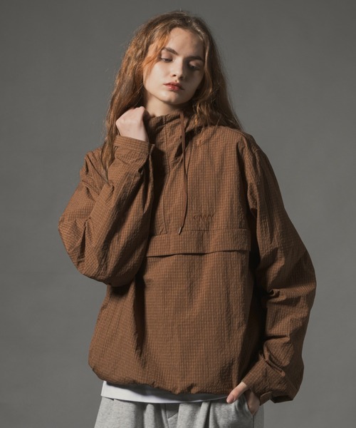 CIVVY.（シヴィ―）の「Half-Zip Anorak - ハーフジップアノラック