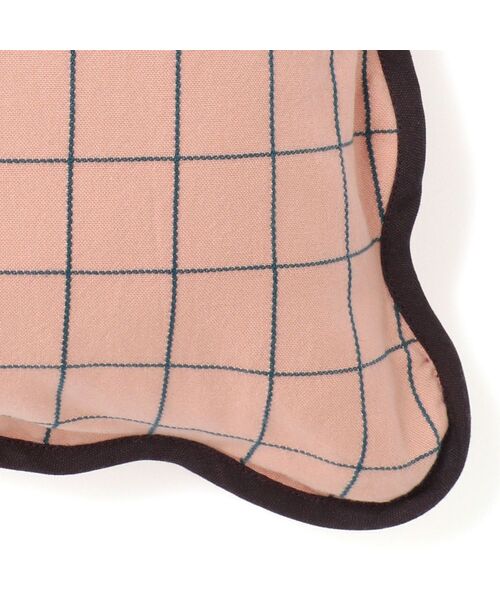 Francfranc(フランフラン)の「ウィンドウペンウェーブ クッションカバー 45×45 オレンジ(019)(クッション/クッションカバー・レディース・オレンジ・FREE)」の4枚目の写真