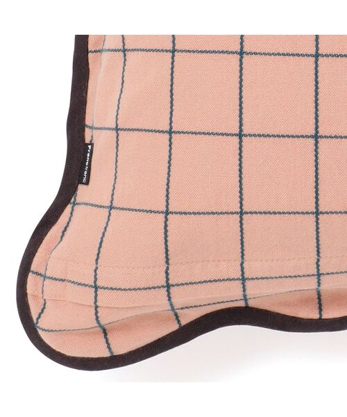 Francfranc(フランフラン)の「ウィンドウペンウェーブ クッションカバー 45×45 オレンジ(019)(クッション/クッションカバー・レディース・オレンジ・FREE)」の5枚目の写真